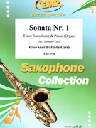 Sonata Nr. 1 by Cirri Giovanni Battista - Cecil Leonard - for Tenor Saxophone and Piano (Tenor Saxophone and Piano)