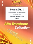 Sonata Nr. 1 by Cirri Giovanni Battista - Cecil Leonard - for Alto Trombone and Organ (Alto Trombone and Organ)