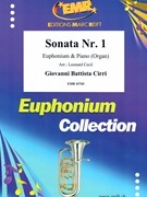 Sonata Nr. 1 by Cirri Giovanni Battista - Cecil Leonard - for Euphonium and Organ (Euphonium and Organ)