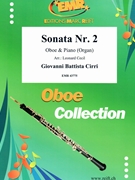 Sonata Nr. 2 by Cirri Giovanni Battista - Cecil Leonard - for Oboe and Piano (Oboe and Piano)