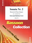 Sonata Nr. 2 by Cirri Giovanni Battista - Cecil Leonard - for Bassoon and Organ (Bassoon and Organ)
