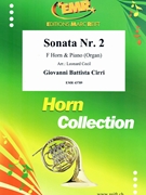 Sonata Nr. 2 by Cirri Giovanni Battista - Cecil Leonard - for Horn and Piano (Horn and Piano)