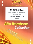 Sonata Nr. 2 by Cirri Giovanni Battista - Cecil Leonard - for Alto Trombone and Piano (Alto Trombone and Piano)