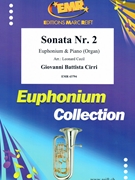 Sonata Nr. 2 by Cirri Giovanni Battista - Cecil Leonard - for Euphonium and Organ (Euphonium and Organ)