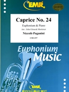 Caprice # 24 by Paganini Niccolo - Mortimer John Glenesk - for Euphonium and Piano (Euphonium and Piano)