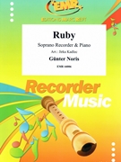 Ruby by Noris Gunter - Jirka Kadlec - for Soprano Recorder and Piano (Soprano Recorder and Piano)