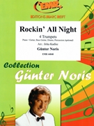 Rockin' All Night by Noris Gunter - Jirka Kadlec - for 4 Trumpets (4 Trumpets (Piano / Guitar Bass Guitar Drums Percussion (optional)))