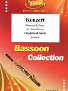 Konzert by Grafe Friedebald - Moren Bertrand - for Bassoon and Piano (Bassoon and Piano)