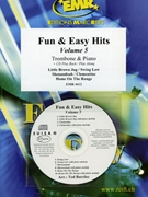 Fun & Easy Hits Volume 5 by Barclay Ted for Trombone w/ Audio (Trombone and CD Play Back / Play Along)