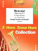 Bravour by Alschausky Joseph Serafin - Moren Bertrand - for Eb Horn and Piano (Eb Horn and Piano)