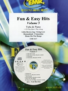 Fun & Easy Hits Volume 5 by Barclay Ted for Tuba and Piano (Tuba and Piano (+ CD Play Back / Play Along))