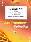 Concerto # 1 by Alschausky Joseph Serafin - Moren Bertrand - for Alto Trombone and Piano (Alto Trombone and Piano)