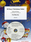 10 Easy Christmas Solos by Barclay Ted for Tuba and Piano (Tuba and Piano (+ CD Play Back / Play Along))