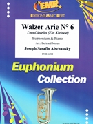 Walzer Arie # 6 by Alschausky Joseph Serafin - Moren Bertrand - for Euphonium and Piano (Euphonium and Piano)