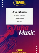 Ave Maria by Rocha Gilles for Eb Bass and Piano (Eb Bass and Piano)