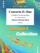 Concerto Eb-Dur by Bach Johann Sebastian - Klemens Schnorr - for Cornet and Organ (Cornet and Organ)