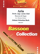 Aria by Bach Johann Sebastian - Klemens Schnorr - for Bassoon and Organ (Bassoon and Organ)