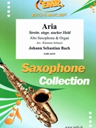 Aria by Bach Johann Sebastian - Klemens Schnorr - for Alto Saxophone and Organ (Alto Saxophone and Organ)