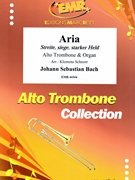 Aria by Bach Johann Sebastian - Klemens Schnorr - for Alto Trombone and Organ (Alto Trombone and Organ)