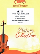 Aria by Bach Johann Sebastian - Klemens Schnorr - for Violin and Organ (Violin and Organ)