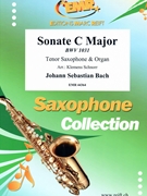 Sonate C Major by Bach Johann Sebastian - Klemens Schnorr - for Tenor Saxophone and Organ (Tenor Saxophone and Organ)