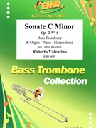 Sonate C Minor by Valentino Roberto - Peter Reichert - for Bass Trombone and Organ (Bass Trombone and Organ)