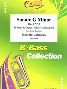 Sonate G Minor by Valentino Roberto - Peter Reichert - for Bb Bass and Organ (Bb Bass and Organ)