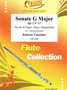 Sonate G Major by Valentino Roberto - Martina Reichert - for Piccolo and Organ (Piccolo and Organ)