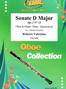 Sonate D Major by Valentino Roberto - Martina Reichert - for Oboe and Piano (Oboe and Piano)