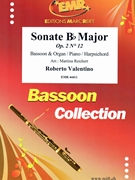 Sonate Bb Major by Valentino Roberto - Martina Reichert - for Bassoon and Piano (Bassoon and Piano)