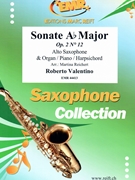 Sonate Ab Major by Valentino Roberto - Martina Reichert - for Alto Saxophone and Piano (Alto Saxophone and Piano)