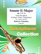 Sonate Eb Major by Valentino Roberto - Martina Reichert - for Tenor Saxophone and Organ (Tenor Saxophone and Organ)