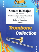 Sonate Bb Major by Valentino Roberto - Martina Reichert - for Trombone and Piano (Trombone and Piano)