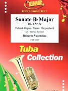 Sonate Bb Major by Valentino Roberto - Martina Reichert - for Tuba and Piano (Tuba and Piano)