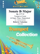 Sonate Bb Major by Valentino Roberto - Martina Reichert - for Trumpet and Organ (Trumpet and Organ)
