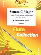 Sonata C Major by Biber Carl Heinrich - Peter Reichert - for Flute and Organ (Flute and Organ)