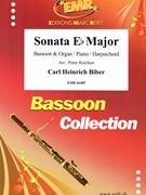 Sonata Eb Major by Biber Carl Heinrich - Peter Reichert - for Bassoon and Organ (Bassoon and Organ)