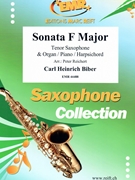 Sonata F Major by Biber Carl Heinrich - Peter Reichert - for Tenor Saxophone and Organ (Tenor Saxophone and Organ)