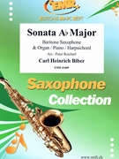 Sonata Ab Major by Biber Carl Heinrich - Peter Reichert - for Baritone Saxophone and Organ (Baritone Saxophone and Organ)