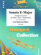Sonata Eb Major by Biber Carl Heinrich - Peter Reichert - for Trumpet and Piano (Trumpet and Piano)