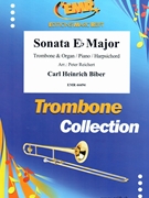Sonata Eb Major by Biber Carl Heinrich - Peter Reichert - for Trombone and Piano (Trombone and Piano)