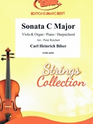 Sonata C Major by Biber Carl Heinrich - Peter Reichert - for Viola and Organ (Viola and Organ)