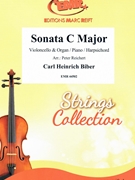 Sonata C Major by Biber Carl Heinrich - Peter Reichert - for Violoncello and Piano (Violoncello and Piano)