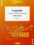 Legends by Rocha Gilles for 2 Cornets Eb Horn and Euphonium (2 Cornets Eb Horn and Euphonium)