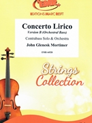 Concerto Lirico by Mortimer John Glenesk for Orchestra (Orchestra (Contrabass Solo))