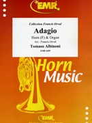 Adagio by Albinoni Tomaso - Orval Francis - for Horn and Organ (Horn and Organ)