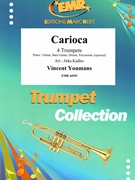 Carioca by Youmans Vincent - Jirka Kadlec - for 4 Trumpets (4 Trumpets (Piano / Guitar Bass Guitar Drums Percussion (optional)))