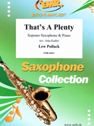 That's A Plenty by Pollack Lew - Jirka Kadlec - for Soprano Saxophone and Piano (Soprano Saxophone and Piano)