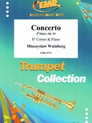 Concerto by Wainberg Mieczyslaw for Eb Cornet and Piano (Eb Cornet and Piano)