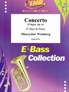 Concerto by Wainberg Mieczyslaw for Eb Bass and Piano (Eb Bass and Piano)